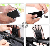 360 Mobile Phone Holder Mount - For Bicycle and Motorcycle - dealskart.com.au