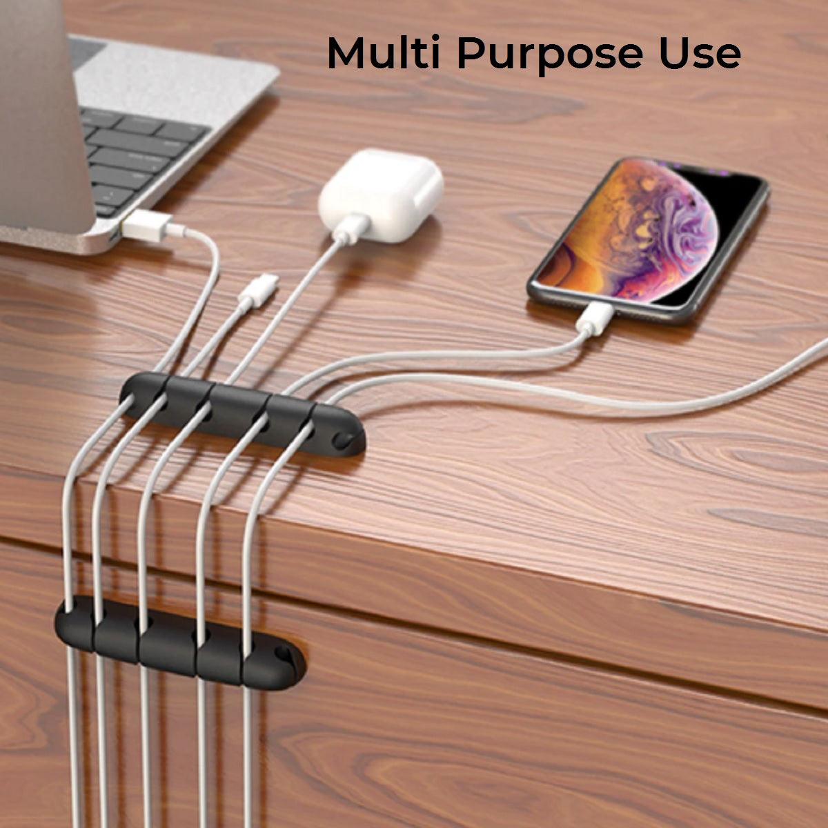 Flexible and Durable USB Cable Organizer - Universal - dealskart.com.au