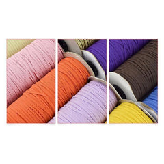 Elastic Cord Stretch Rope - Multicoloured 10m Flat Stretch Cord - dealskart.com.au