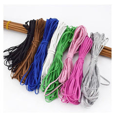 Elastic Cord Stretch Rope - Multicoloured 10m Flat Stretch Cord - dealskart.com.au