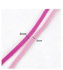 Elastic Cord Stretch Rope - Multicoloured 10m Flat Stretch Cord - dealskart.com.au