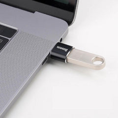 Base-us Metallic USB Converter Adapter - Type C, USB Type A - dealskart.com.au