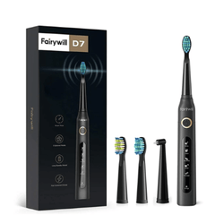 FairyWill D7 Sonic Electric Toothbrush Kit - USB Powered - dealskart.com.au