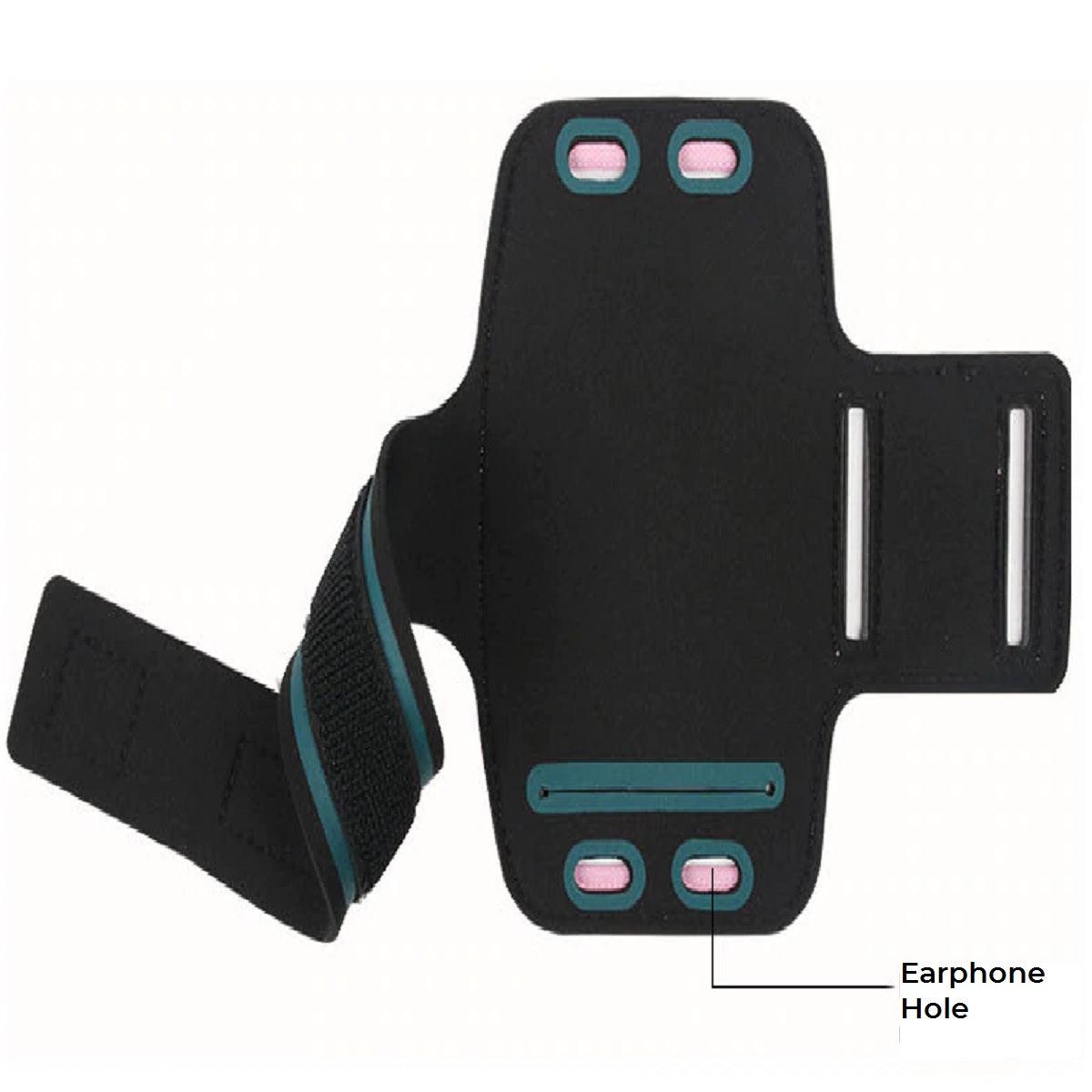 Sport Armband Case 5.5 6.0 inch phone fashion holder for women's on hand smartphone handbags sling Running Gym Arm Band Fitness - dealskart.com.au