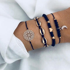 2020 Bohemian Bracelets & Bangles Set Vintage Bead Boho Charm Bracelet For Women Jewelry Accessories Pulseras Mujer Bijoux Femme - dealskart.com.au