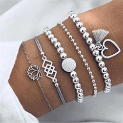 2020 Bohemian Bracelets & Bangles Set Vintage Bead Boho Charm Bracelet For Women Jewelry Accessories Pulseras Mujer Bijoux Femme - dealskart.com.au