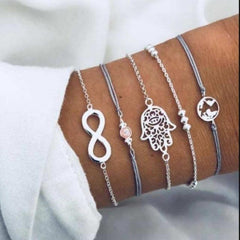 2020 Bohemian Bracelets & Bangles Set Vintage Bead Boho Charm Bracelet For Women Jewelry Accessories Pulseras Mujer Bijoux Femme - dealskart.com.au