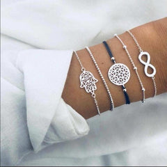 2020 Bohemian Bracelets & Bangles Set Vintage Bead Boho Charm Bracelet For Women Jewelry Accessories Pulseras Mujer Bijoux Femme - dealskart.com.au