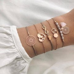 2020 Bohemian Bracelets & Bangles Set Vintage Bead Boho Charm Bracelet For Women Jewelry Accessories Pulseras Mujer Bijoux Femme - dealskart.com.au