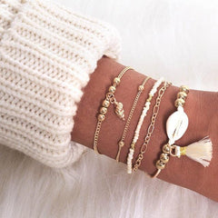 2020 Bohemian Bracelets & Bangles Set Vintage Bead Boho Charm Bracelet For Women Jewelry Accessories Pulseras Mujer Bijoux Femme - dealskart.com.au