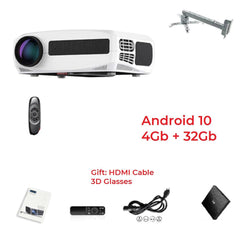 Wzatco C3 Android Powered LED Projector - Wifi Enabled - dealskart.com.au