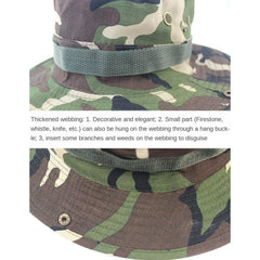 Camo Hat Tactical Military Fishing and Camping Outdoor Hat - dealskart.com.au