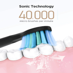 FairyWill D7 Sonic Electric Toothbrush Kit - USB Powered - dealskart.com.au