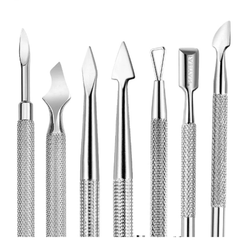 Stainless Steel Nail and Cuticle Care Tool - Dual Sided - dealskart.com.au