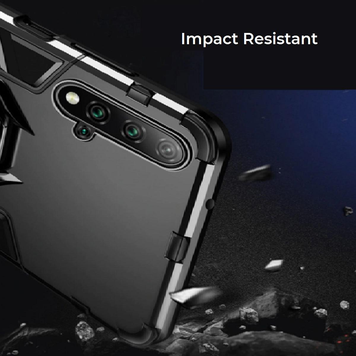 Rugged Armour Protection Hard Shell Back Cover - For Huawei Mobiles - dealskart.com.au