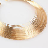 Carol Jewelry Women's Designer Wire Necklace Set - dealskart.com.au