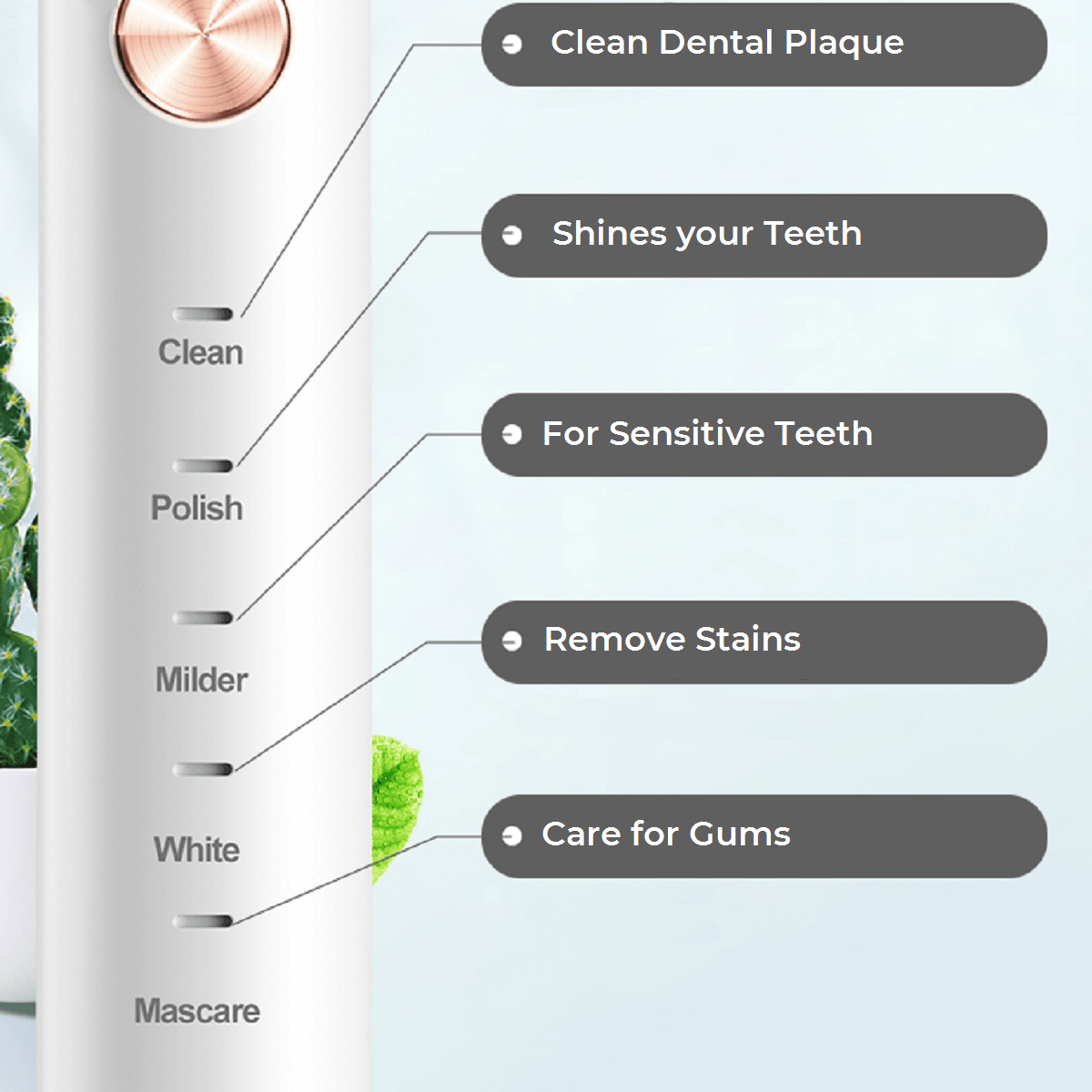 Gollinio Sonic Electric Toothbrush - Smart Fast Charging - dealskart.com.au