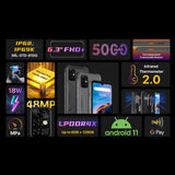 UMIDIGI Bison Pro Smartphone | Helio G80 NFC | 48MP Triple Camera | 6.3” FHD+ Display | 5000mAh Battery - dealskart.com.au