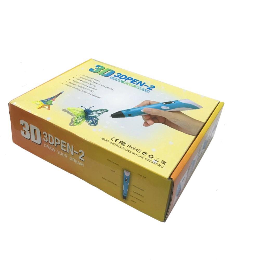 3D Pen | 02A DIY LED Screen and ABS/PLA Filament Supported - dealskart.com.au