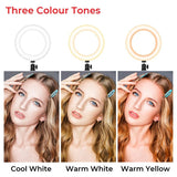 Multi Purpose High Quality LED Ring Light - 3 Colour Tones, 30 Modes - dealskart.com.au
