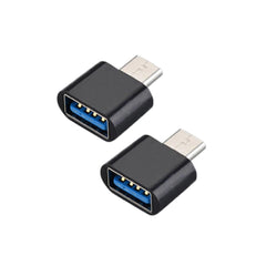 USB Type A Female to Type C Male Converter - USB 3.0, 2 Pcs - dealskart.com.au