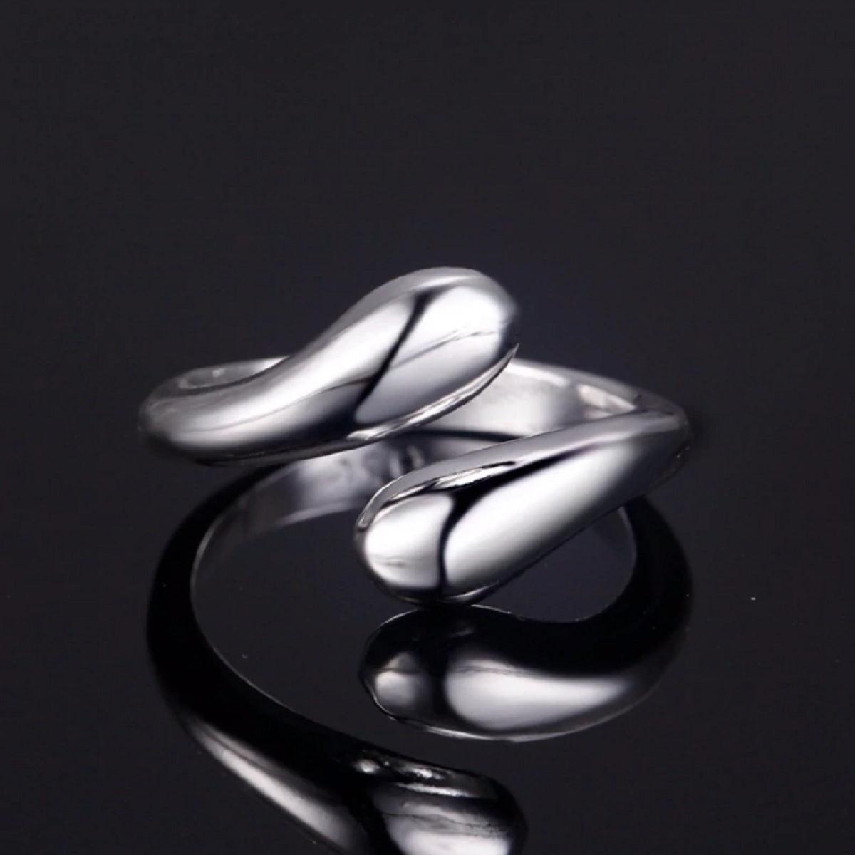 Exquisite Water Drop Styled Pendant Jewelry Set - Metal Toned - dealskart.com.au