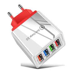 Quick Charge 3.0 Fast Charging Wall Adapter - Quad Output - dealskart.com.au