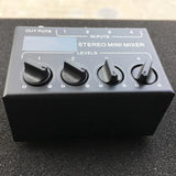 Cx 400 RCA 4 Channel Passive Sound Mixer - Stereo/ Live Effect - dealskart.com.au