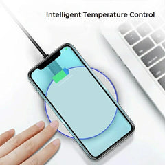 30W Fast Charging Wireless Charging Pad - Widely Compatible, Sleek Design - dealskart.com.au