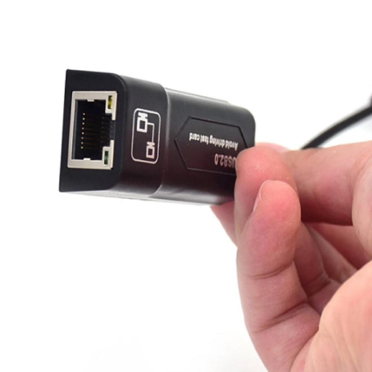 USB 2.0 to RJ-45 and Micro USB Adapter Combo - For Amazon Fire Stick - dealskart.com.au