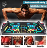 9 in 1 Push Up Fitness Board with Instructions - dealskart.com.au