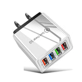 Fast Charging Quick Charge 3.0 Wall Adapter - 4 Outputs - dealskart.com.au