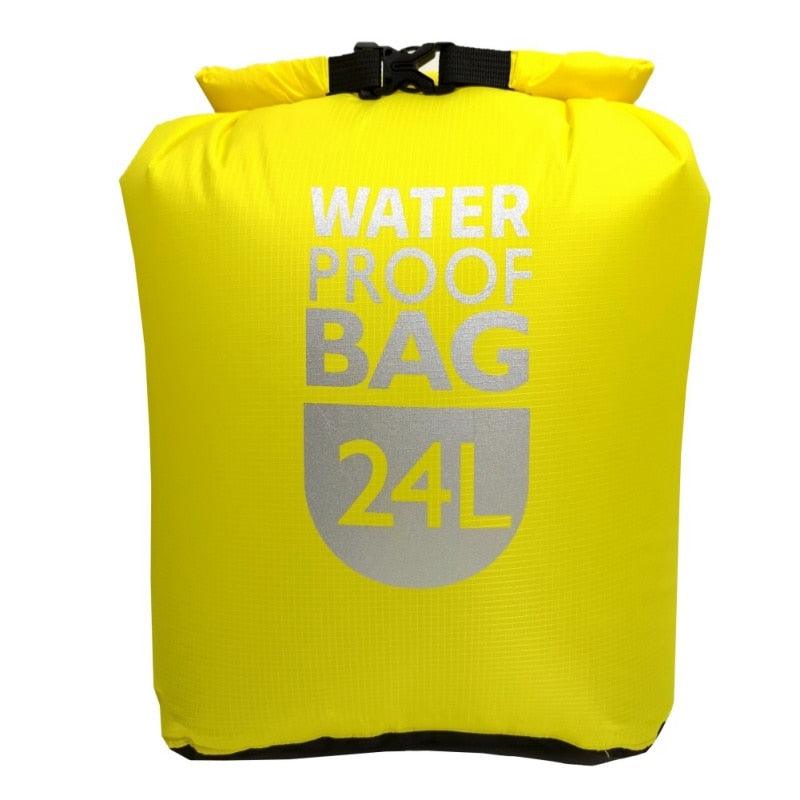 Outdoor Waterproof Dry Bag Pack Sack 6L12L 24L for Swimming Rafting Kayak River Trekking Floating Sailing Canoing Cooler Box - dealskart.com.au