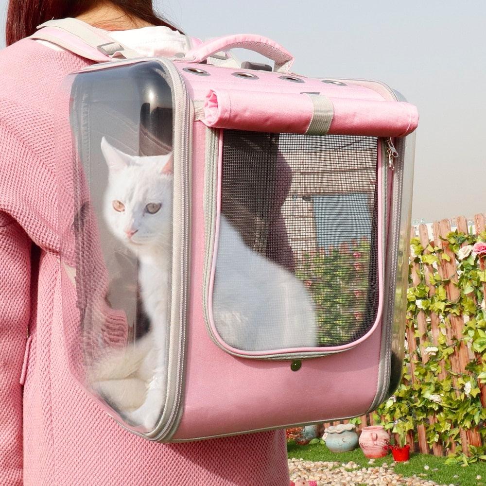 Pet Accessories- Cat’s Outdoor Travel Breathable Backpack - dealskart.com.au