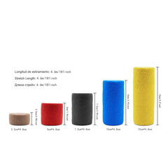 4.8m Self Adhesive Elastic Wrap Tape Bandage Elastoplast - dealskart.com.au