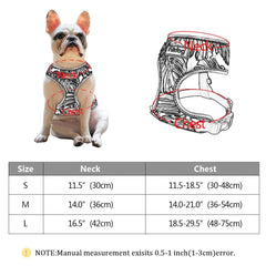 Breathable Printed Walking Vests for Pets/Cats/Dogs - dealskart.com.au