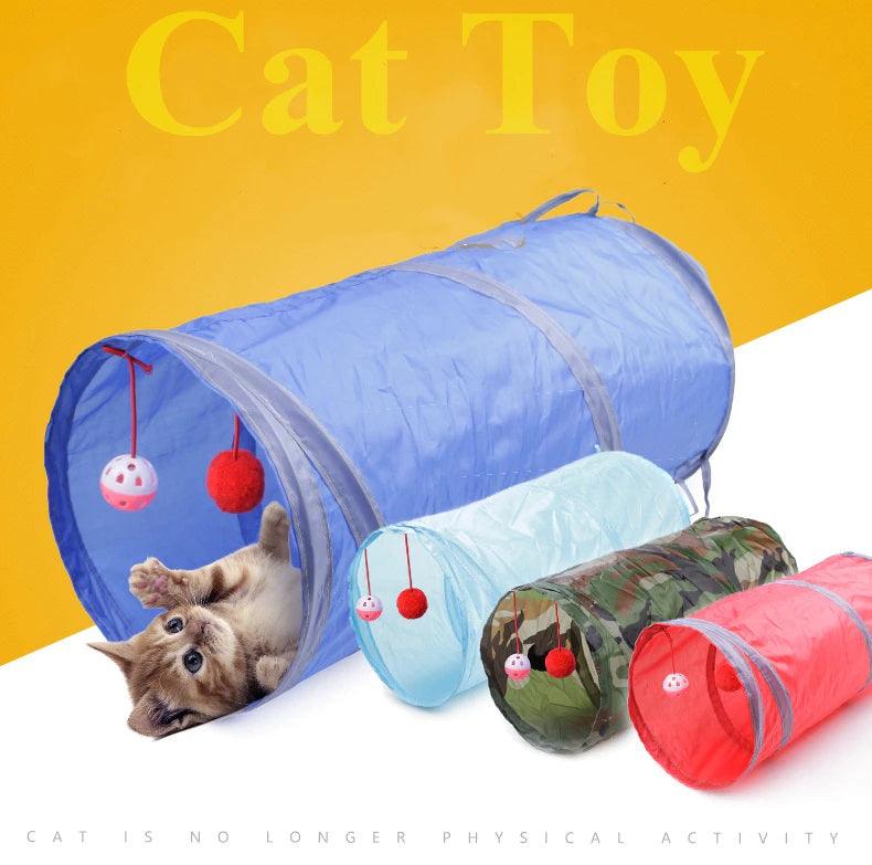 Pet Accessories- 2/3/4/5-way collapsible Pet Fun Tunnel - dealskart.com.au