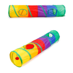 Pet Accessories- 2/3/4/5-way collapsible Pet Fun Tunnel - dealskart.com.au