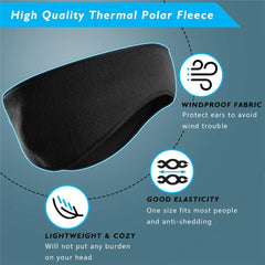 Outdoor Winter Fleece Ear Warmers for Unisex Adults Kids - dealskart.com.au