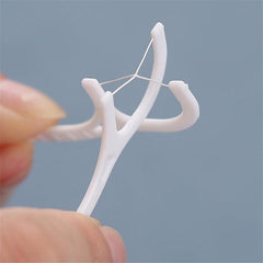 100Pcs/lot Disposable Dental Flosser | Oral Hygiene | Oral Health - dealskart.com.au