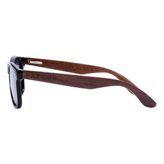 Walnut Wood Sunglasses with Polarised Lens Unisex - dealskart.com.au