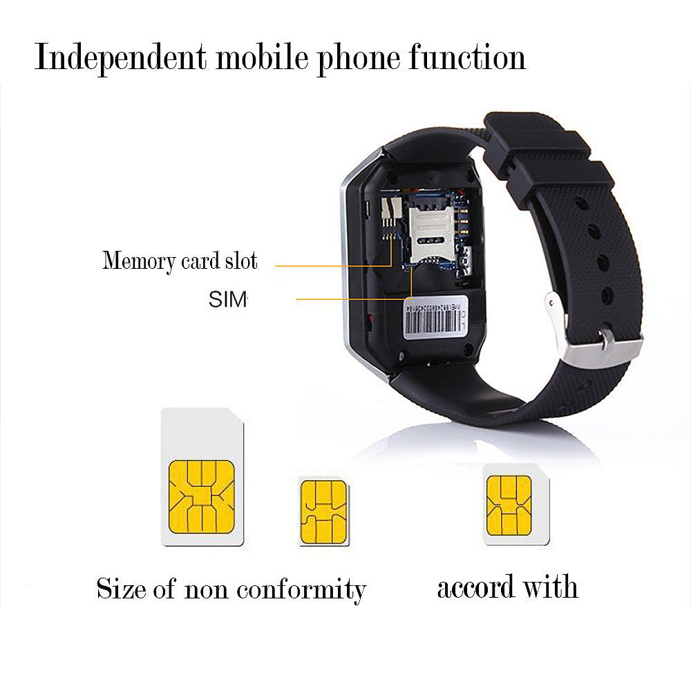 Digital Touch Screen Smart Bluetooth Camera Wristwatch - dealskart.com.au