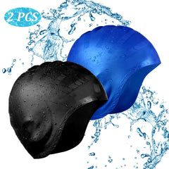 Swimming Pool Caps Adults Elastic Unisex | Swimming Accessories - dealskart.com.au