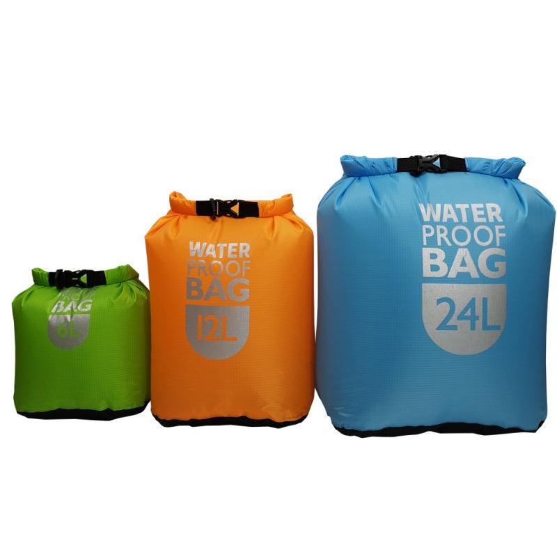 Waterproof Dry Bag Sack 6L/12L/24L for Swimming Rafting Kayaking Boating Outdoors - dealskart.com.au