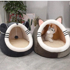 Pet Accessories- Warm Soft Cushy Sleeping Nest for Cats - dealskart.com.au