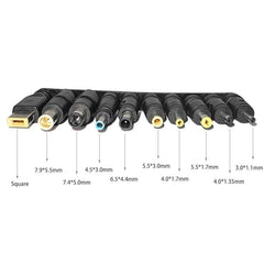 Universal Laptop Charger / Power Adapter- 19V 4.74A, 20V 4.5A, 19.5V 4.62A, 90W, 10 Heads - dealskart.com.au