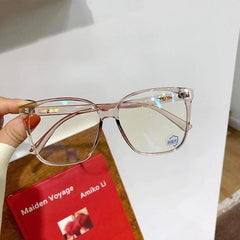 UVLAIK Square Transparent Optical Anti-Blue Light Glasses - dealskart.com.au