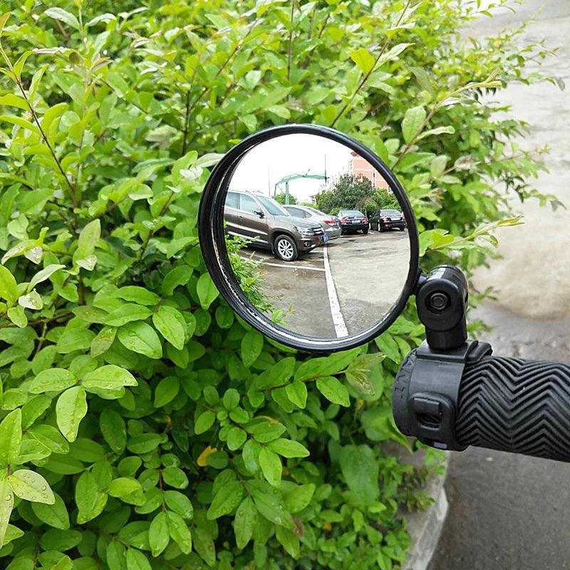 2/1 360° Bicycle Rear View Round Mirror - dealskart.com.au