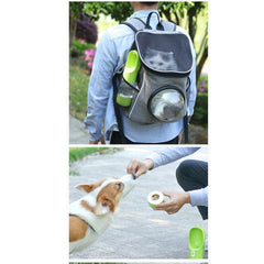 Hoopet 2-in-1 Portable Feeding Container and Water Bottle for Pets - dealskart.com.au