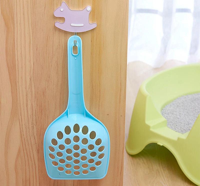 Pet Accessories- Pet’s Plastic Litter Scooper Poop Cleaning Tool - dealskart.com.au
